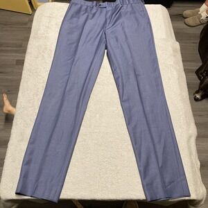 Coppley Wool Dress Pants 36x34 Wool Trouser Reda Fabric Made In Canada